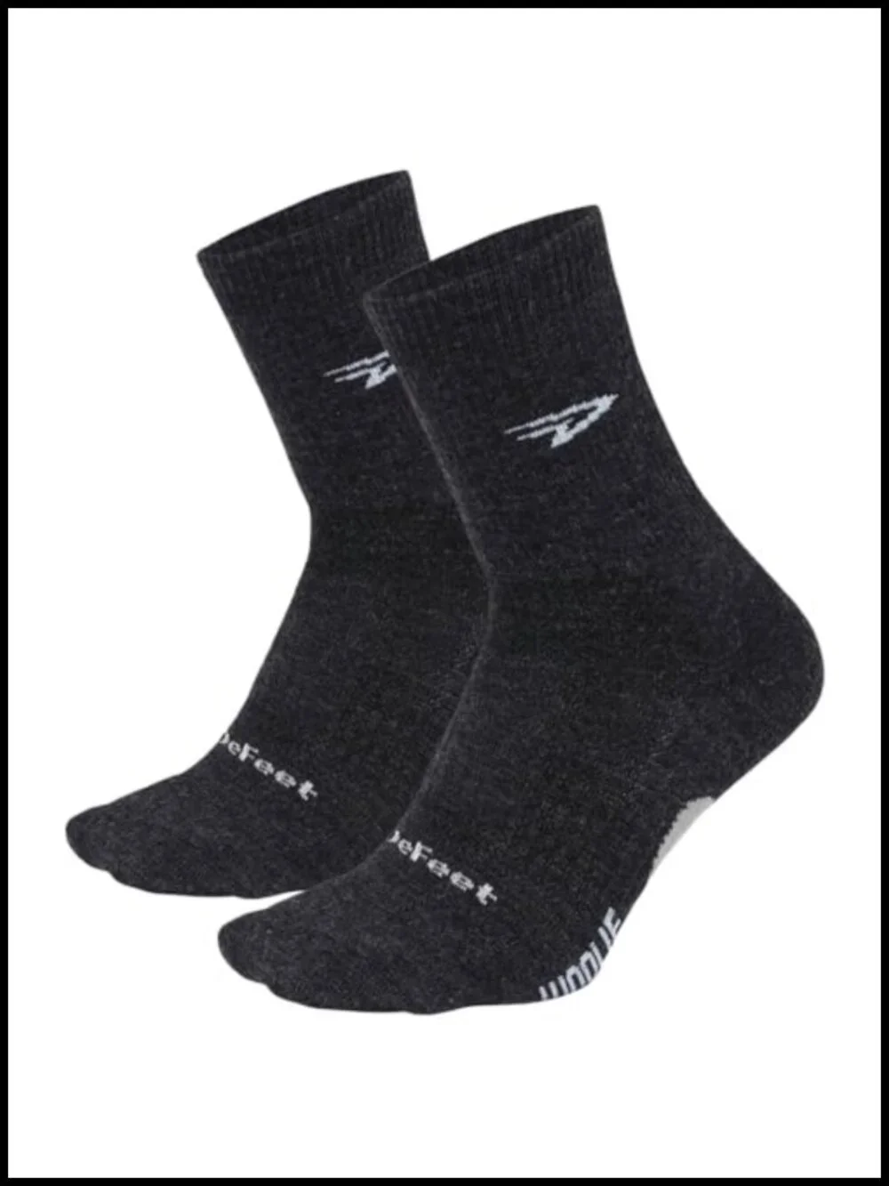 Merino Wool Cycling Socks for Men - Cushioned Running & Hiking Socks